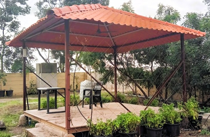 Custom designed outdoor shelter